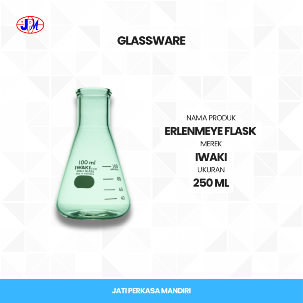  Iwaki - Erlenmeyer Flask  - Gambar 5