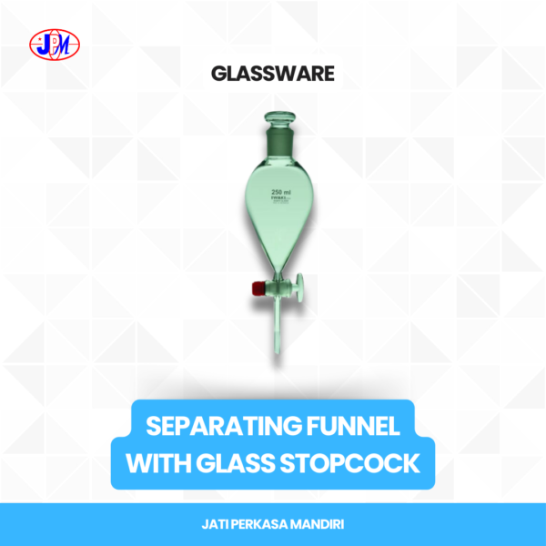  Iwaki - Separating Funnel, With Glass Stopcock 
