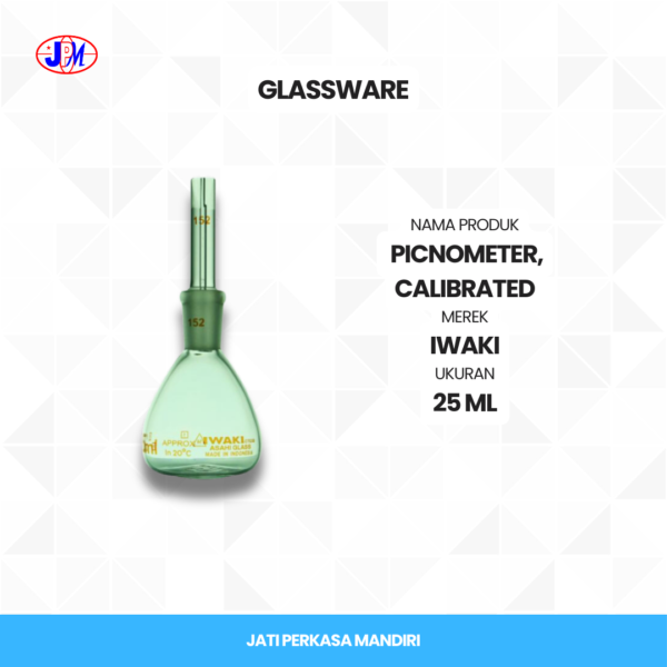  Iwaki - Picnometer, Calibrated  - Gambar 2