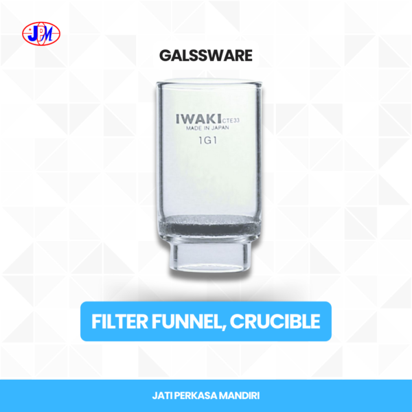  Iwaki - Filter Funnel, Crucible Type G1 
