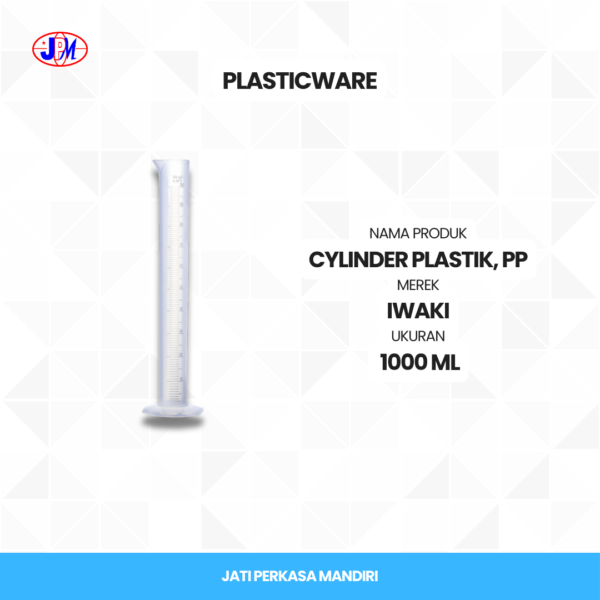  Iwaki - Cylinder Plastik, PP  - Gambar 3