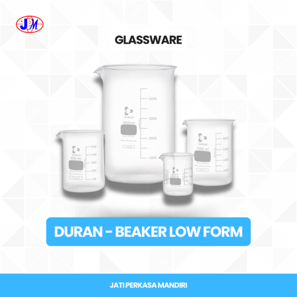  Duran - Beaker Low Form, with Spout 