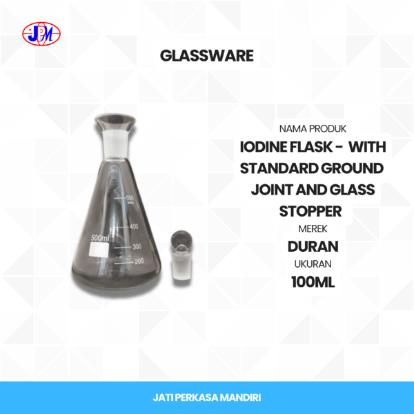  Duran - Iodine Flask (Erlenmeyer Shape)  - Gambar 2