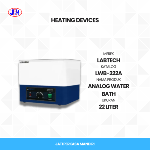  LABTECH - Analog Water Bath 22L  - Gambar 2