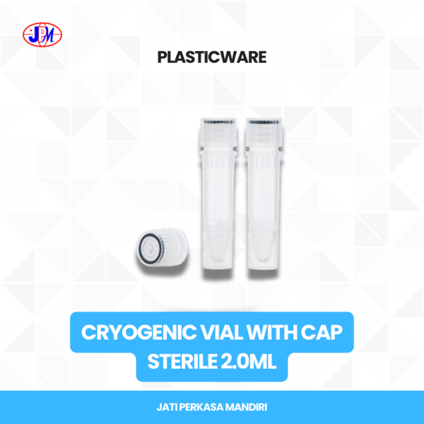  Biologix - Cryogenic Vial with Cap Sterile 2.0 ml 