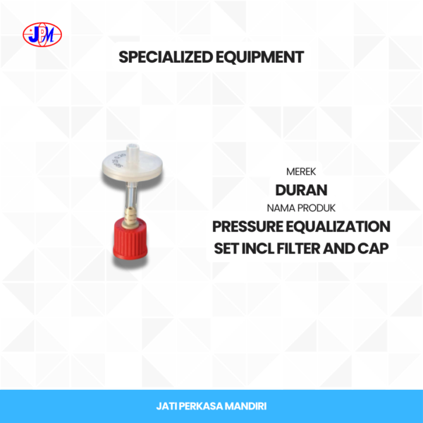  Duran - Pressure Equalization Set Incl Filter and Cap  - Gambar 2