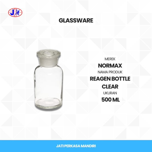  Normax - Reagen Bottle Clear  - Gambar 3