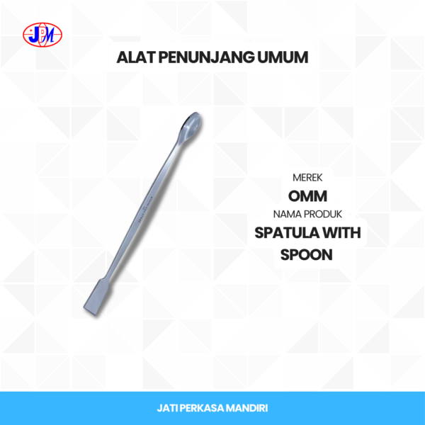  OMM - Spatula With Spoon  - Gambar 2