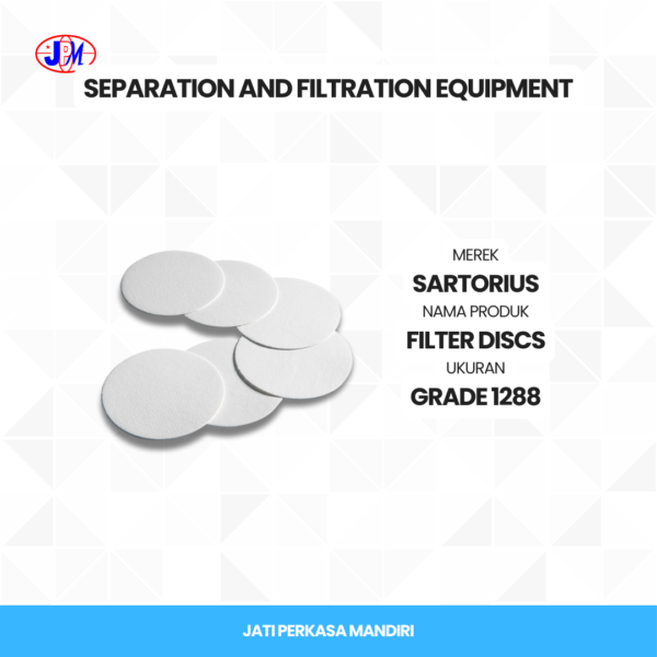  Sartorius - Filter Discs Grade 1288  - Gambar 2