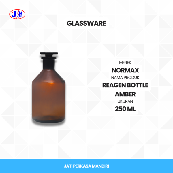  Normax - Reagen Bottle Amber  - Gambar 2