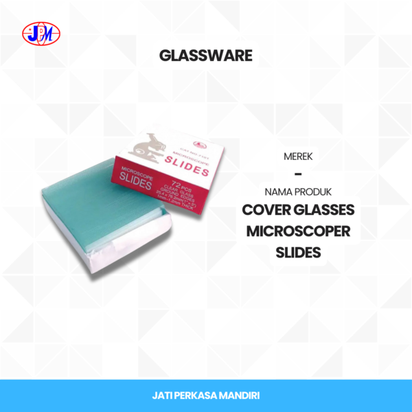  Cover Glasses Microscoper Slides  - Gambar 2