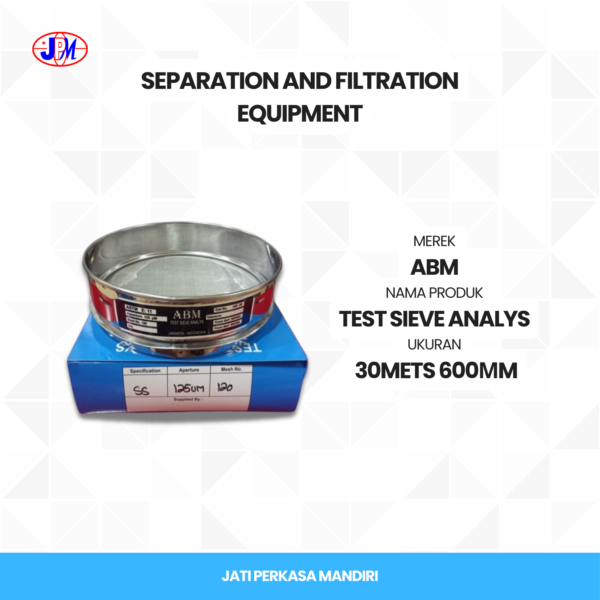   
ABM - TEST SIEVE ANALYS 30mesh 600µm  - Gambar 2