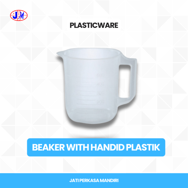   
AS-One - BEAKER with Handle Plastik 1000 ml 