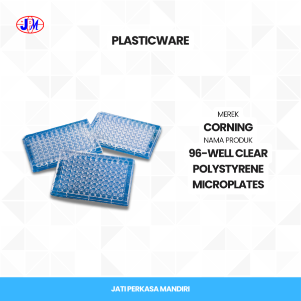  Corning - 96-well Clear Polystyrene Microplates  - Gambar 2