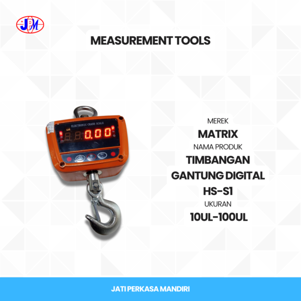  MATRIX - Timbangan Gantung Digital  - Gambar 2