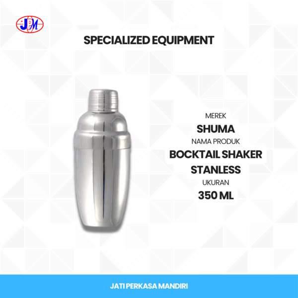  SHUMA - Cocktail Shaker Stainless  - Gambar 2