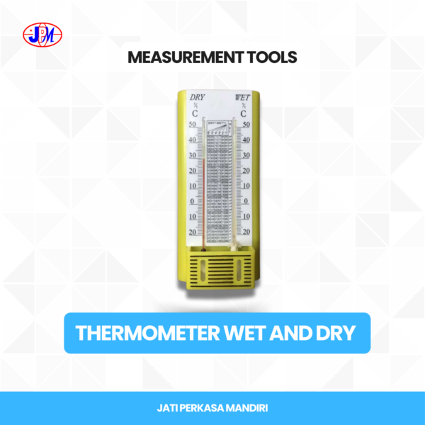  YENACO - Thermometer WET AND DRY 