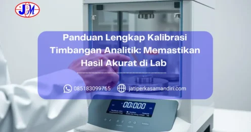 Panduan Lengkap Kalibrasi Timbangan Analitik Memastikan Hasil Akurat di Lab Farmasi dan Makanan