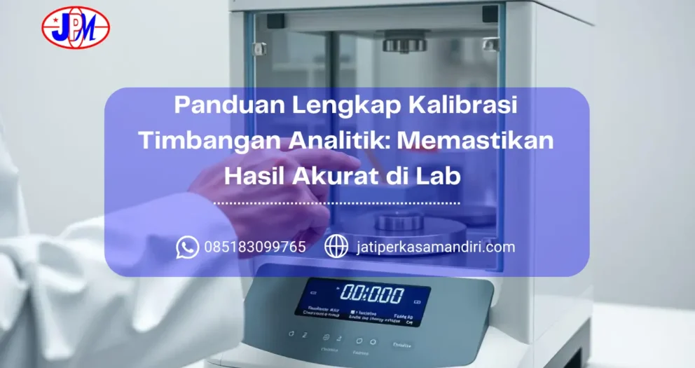 Panduan Lengkap Kalibrasi Timbangan Analitik Memastikan Hasil Akurat di Lab Farmasi dan Makanan