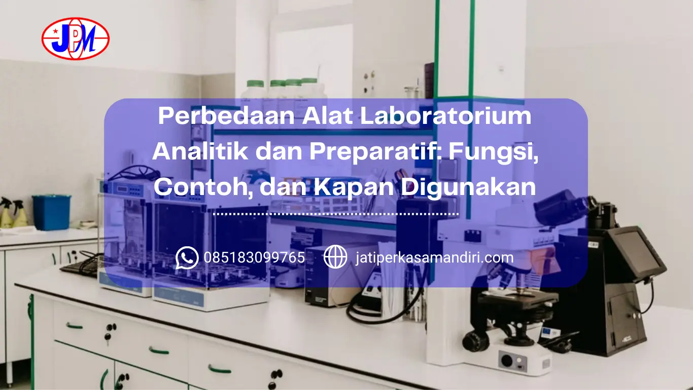 Perbedaan Alat Laboratorium Analitik dan Preparatif Fungsi, Contoh, dan Kapan Digunakan