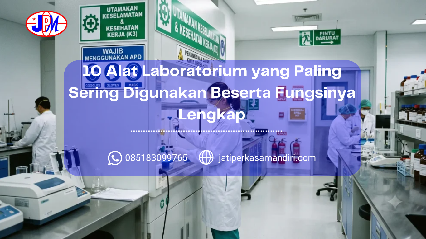 10 Alat Laboratorium yang Paling Sering Digunakan Beserta Fungsinya Lengkap