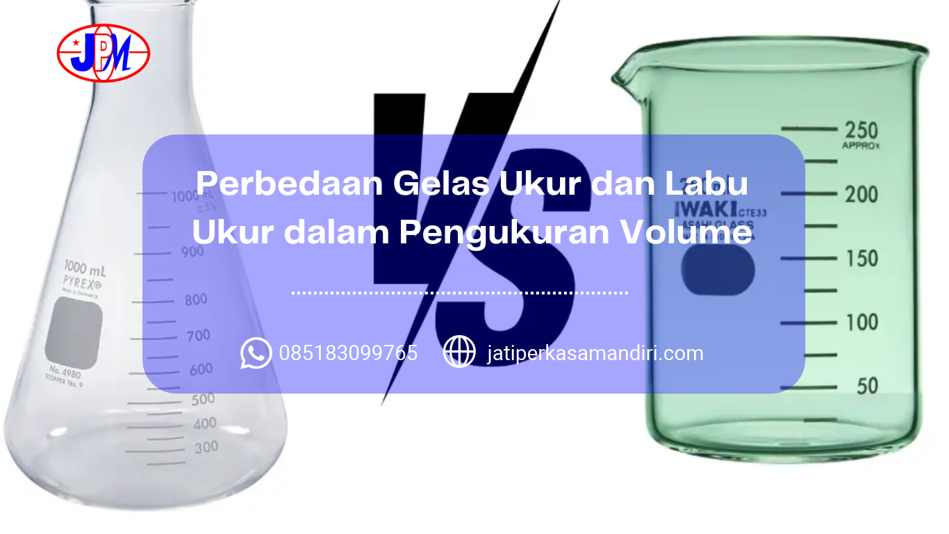 Perbedaan Gelas Ukur dan Labu Ukur dalam Pengukuran Volume