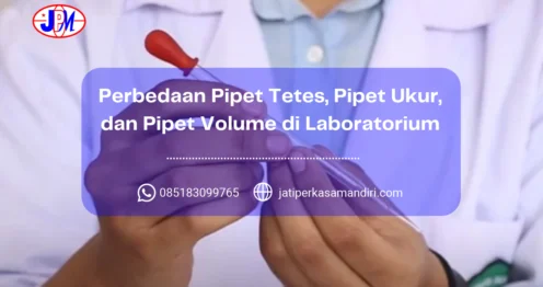 Perbedaan Pipet Tetes, Pipet Ukur, dan Pipet Volume di Laboratorium